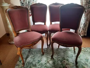 Lot 4 chaises