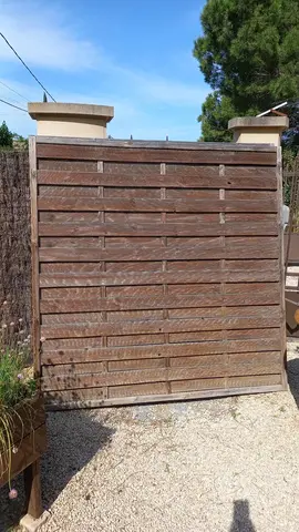 palissade en bois