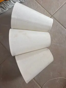3 abats jours qui peuvent être peints