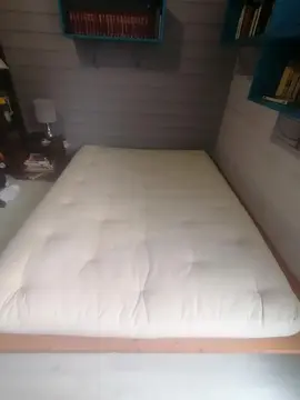 Donne lit complet 140 matelas futon