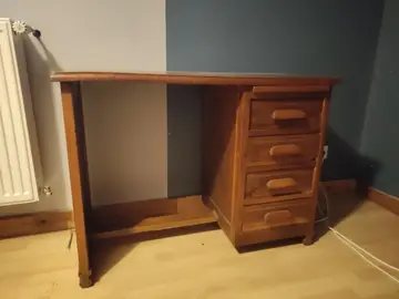 bureau ancien bois massif
