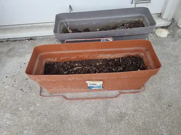 2 jardinières avec support