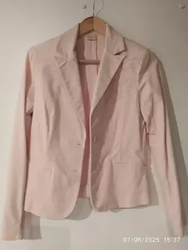veste Camaïeu rose poudré taile 36