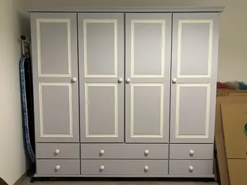 Armoire penderie 4 portes