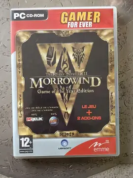 jeu video PC MORROWIND GOTY