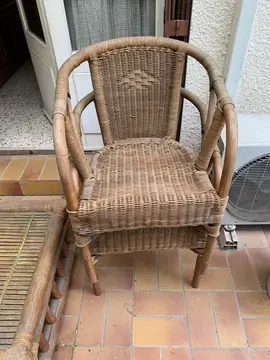 fauteuils osier