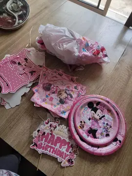 déco anniversaire Minnie