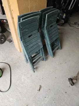 chaises pliable