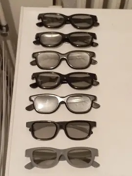 Lot de lunettes 3D