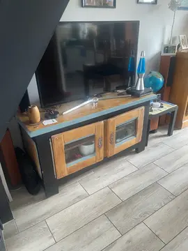 meuble télé chêne