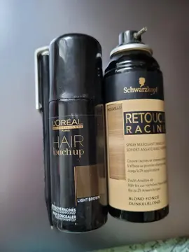 Spray entamé pour retoucher les racines