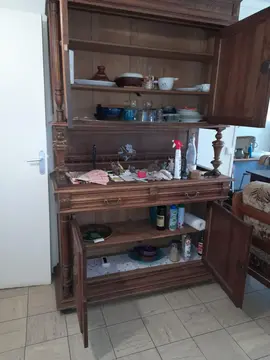 buffet en bois massif