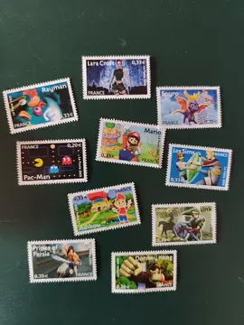 série non oblitérée..jeux vidéo...