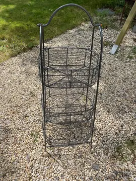 lot de trois paniers amovibles Parfait état