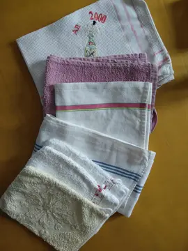 Lot gants torchons