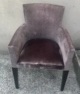 Fauteuil marron