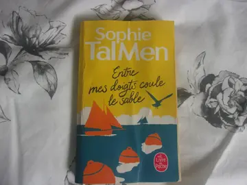 Livre de Sophie Talmen "Entre mes doigts coule le sable"