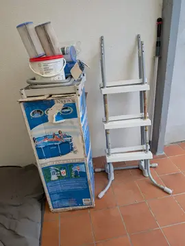 piscine hors sol tubulaire Intex sans la pompe