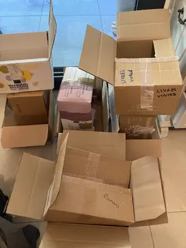 cartons de vin