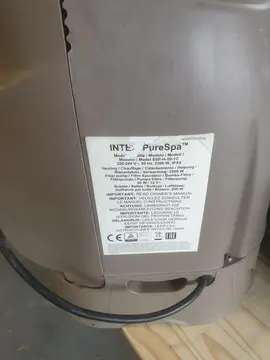 pompe de spa intex