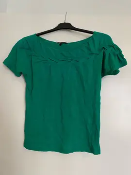 ~TM/L femme, haut vert, Mango