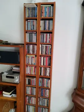 Rangement cd's + cd's: world music, classic