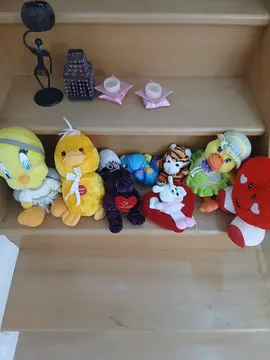 peluches + bougies