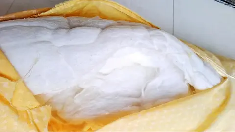 fibres de rembourrage pour coussin