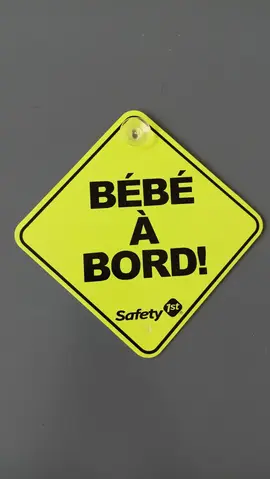 Bébé à bord pour voiture