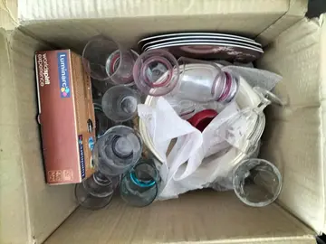 verres et vaisselle