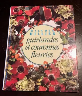 livre, Couronnes et guirlandes fleuries