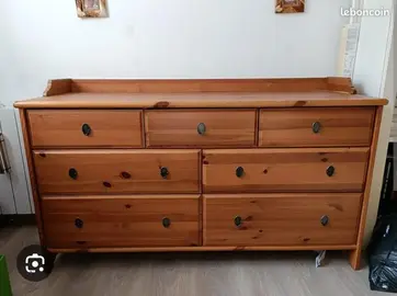 commode ikea bois lelsvik