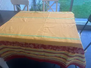 nappe jaune 230x100