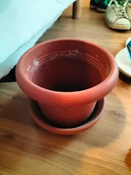 pot en plastique