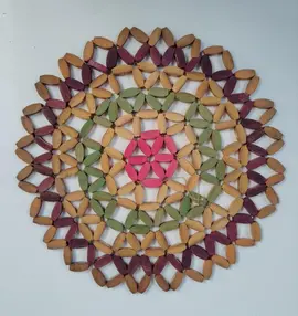 dessous de plat perles en bois