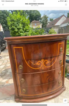 commode en bois