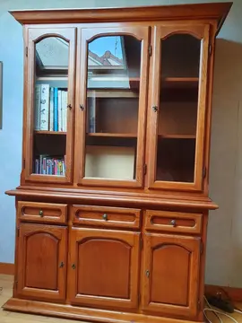 bibliothèque en bois