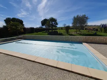 Bâche bulle piscine 4x8,5