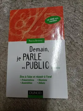 livre " je parle en public"