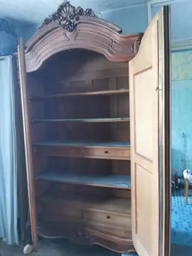 Armoire 2portes étagères