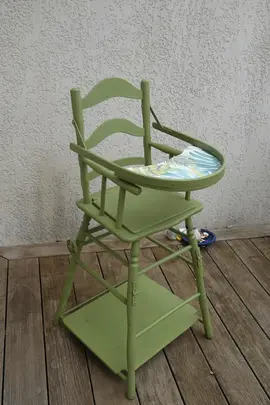 chaise haute décorative