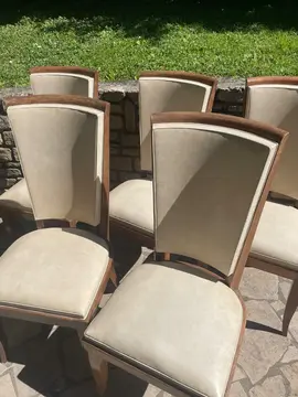 Lot de 6 chaises anciennes