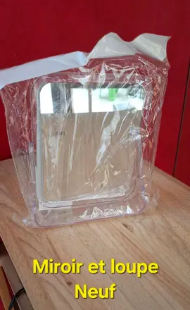 Miroir et loupe recto/verso neuf