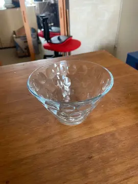 Bol a glace en verre