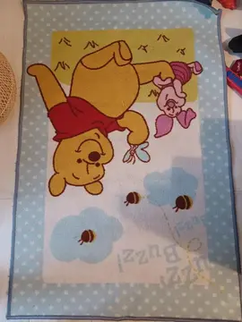 tapis winnie + coffre à jouet