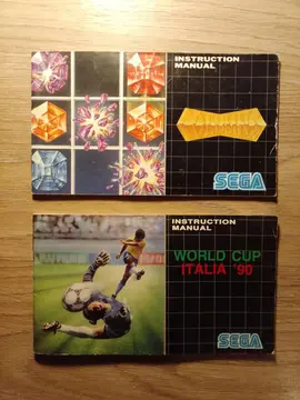 Notices de jeux megadrive