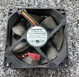 Ventilateur pour châssis, 9cmx9cm, 12v, connecteur 1x3