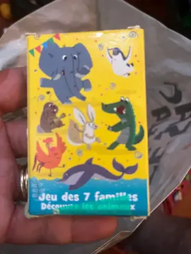 jeu de carte 7 familles