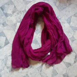 Grand foulard en coton fin