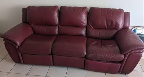 Canapé et fauteuil relax